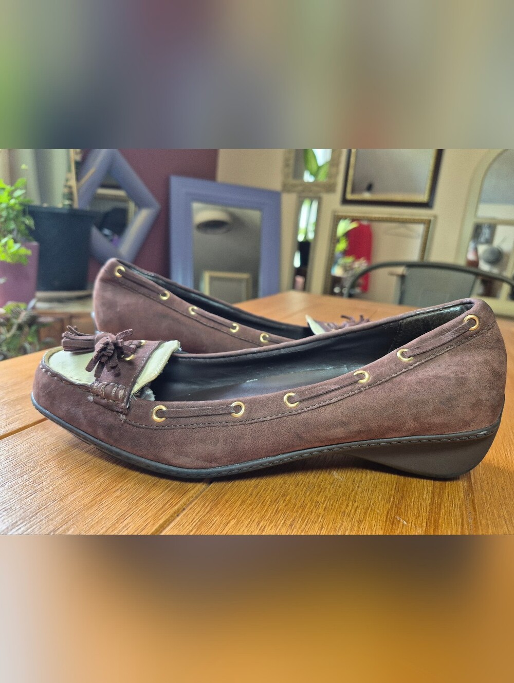 Ralph Lauren - Lauren Gael Leather Loafers - Size 7.5